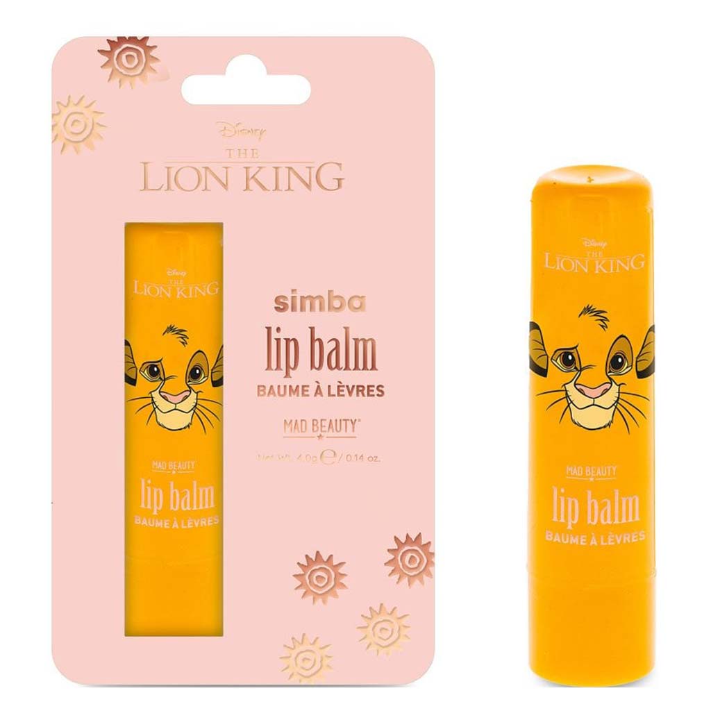 Mad Beauty Disney The Lion King Simba Moisturizing Lip Balm 4g