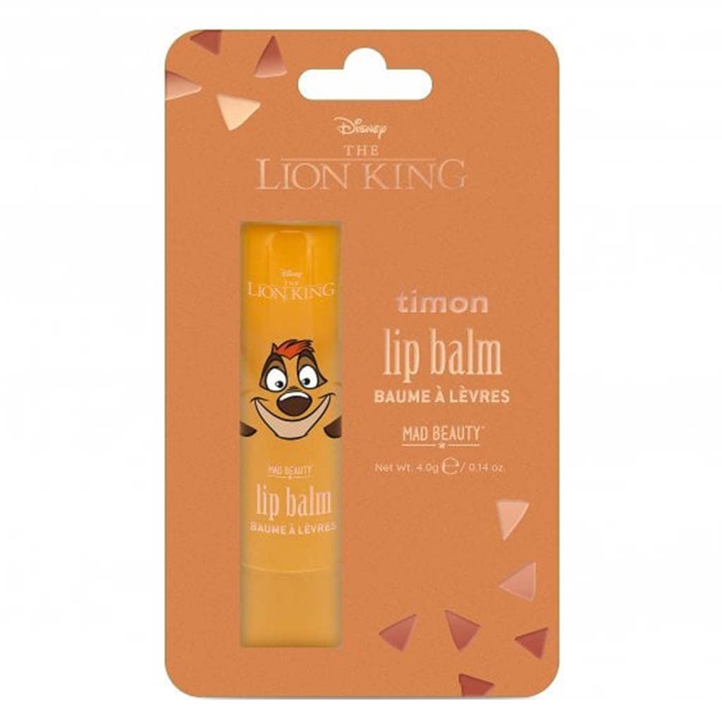 Mad Beauty Disney The Lion King Timon Moisturizing Lip Balm 4g