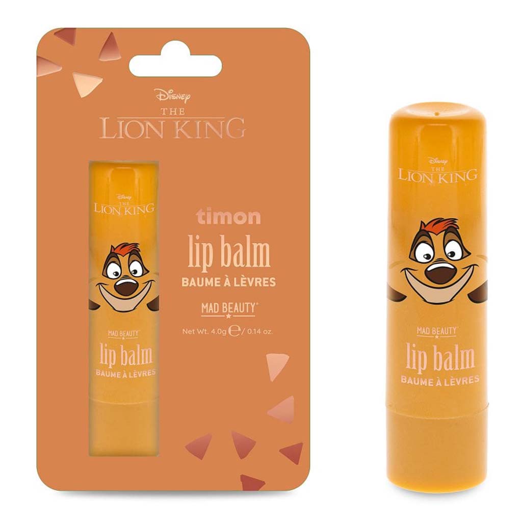 Mad Beauty Disney The Lion King Timon Moisturizing Lip Balm 4g
