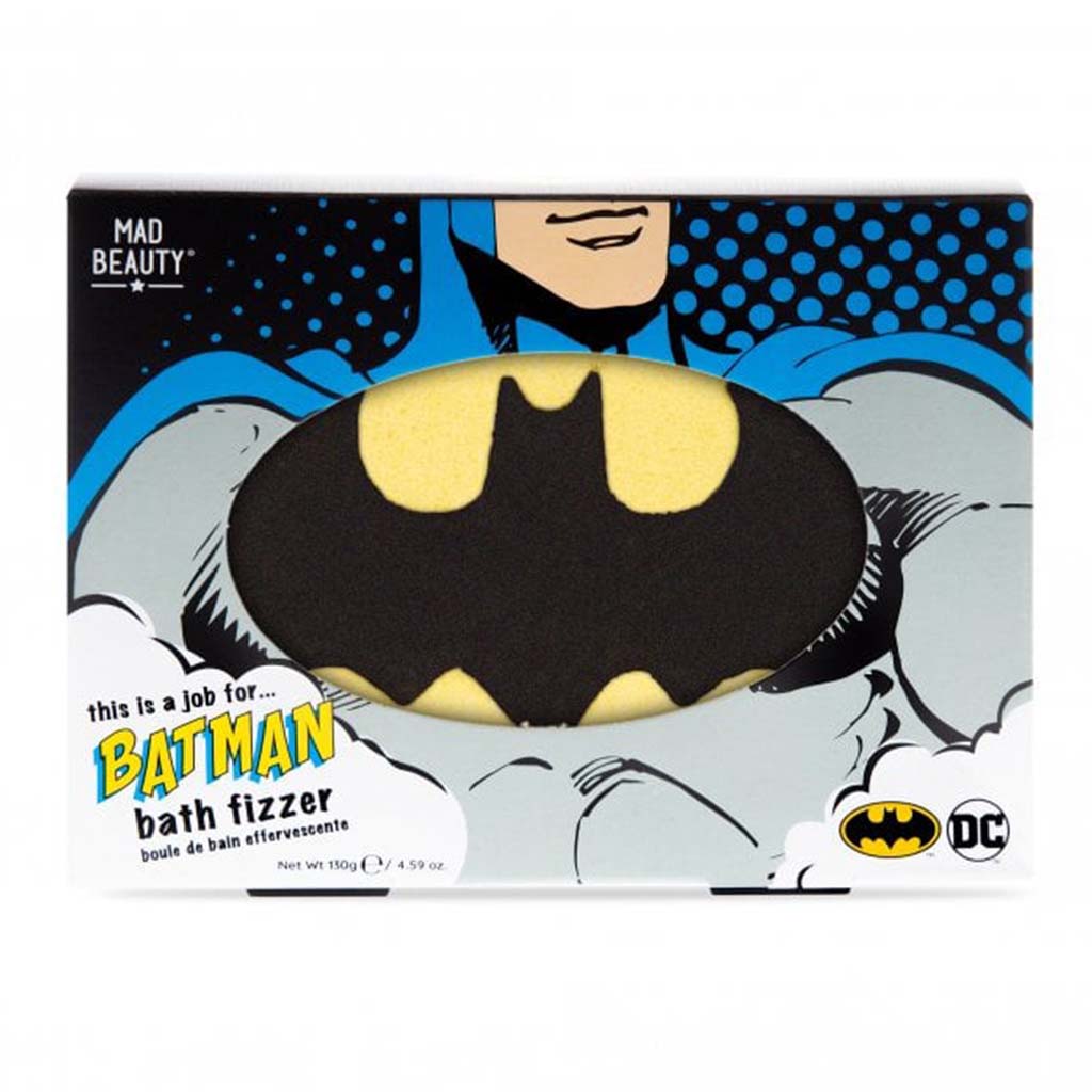 Mad Beauty Batman Bath Fizzer With Cedarwood Fragrance 130g