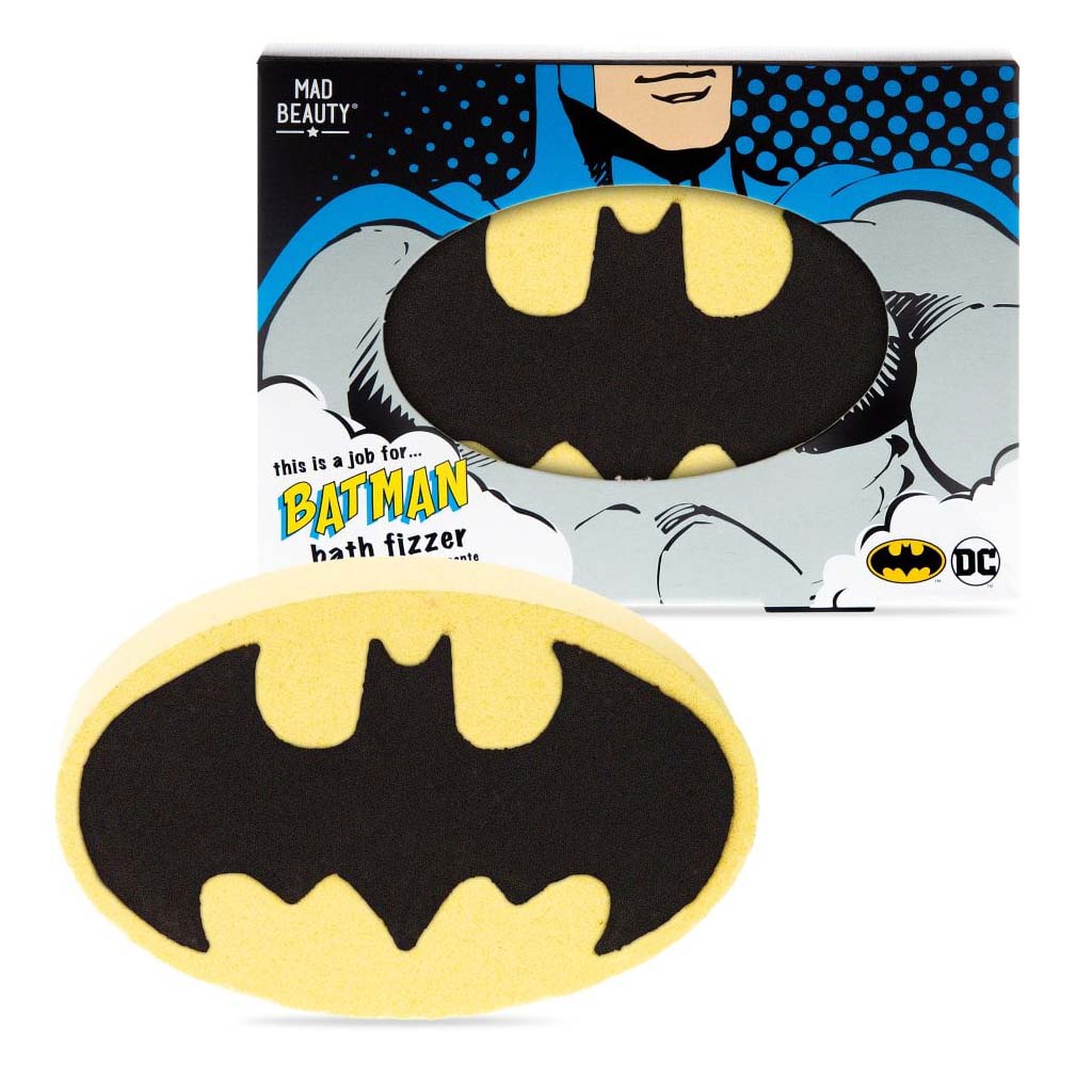 Mad Beauty Batman Bath Fizzer With Cedarwood Fragrance 130g