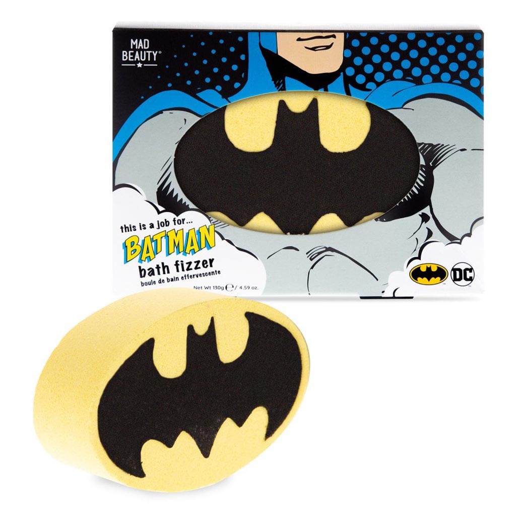 Mad Beauty Batman Bath Fizzer With Cedarwood Fragrance 130g