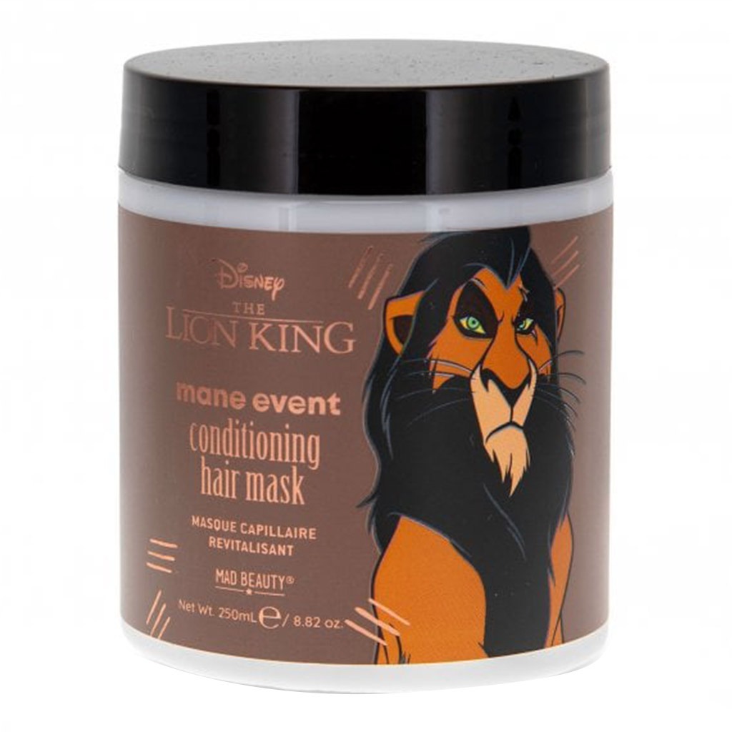 Mad Beauty Disney The Lion King Scar, Mane Event Conditioning Hair Mask 250ml 