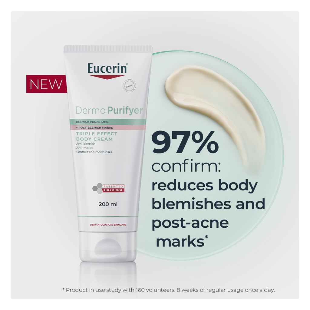 Eucerin DermoPurifyer Triple Effect Body Cream 200ml