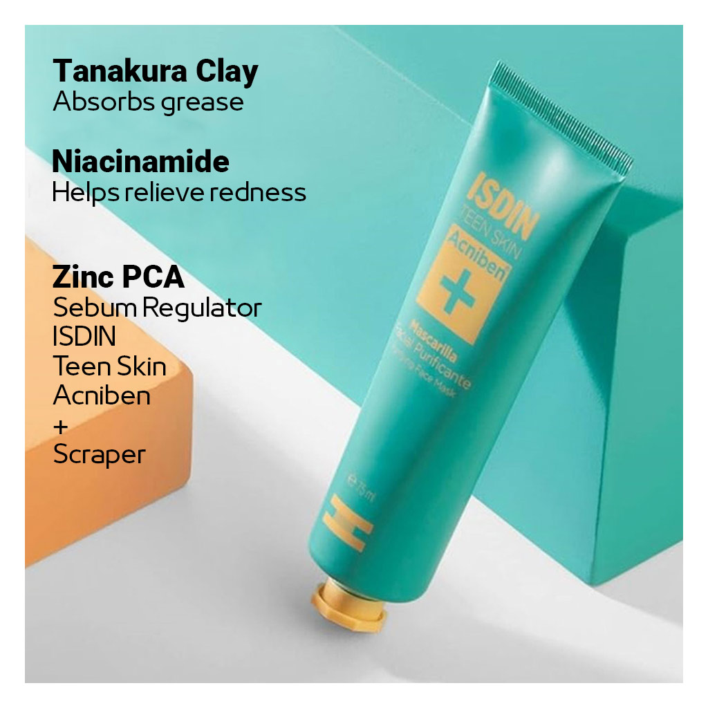 Isdin Acniben Purifying Face Mask 75ml