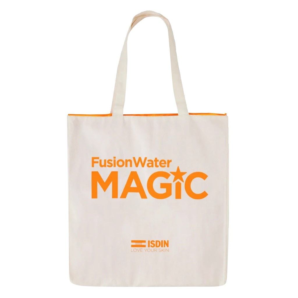 Isdin Fotoprotector Fusion Water Magic SPF50 Sunscreen 50ml + Beach Bag - PROMO Pack