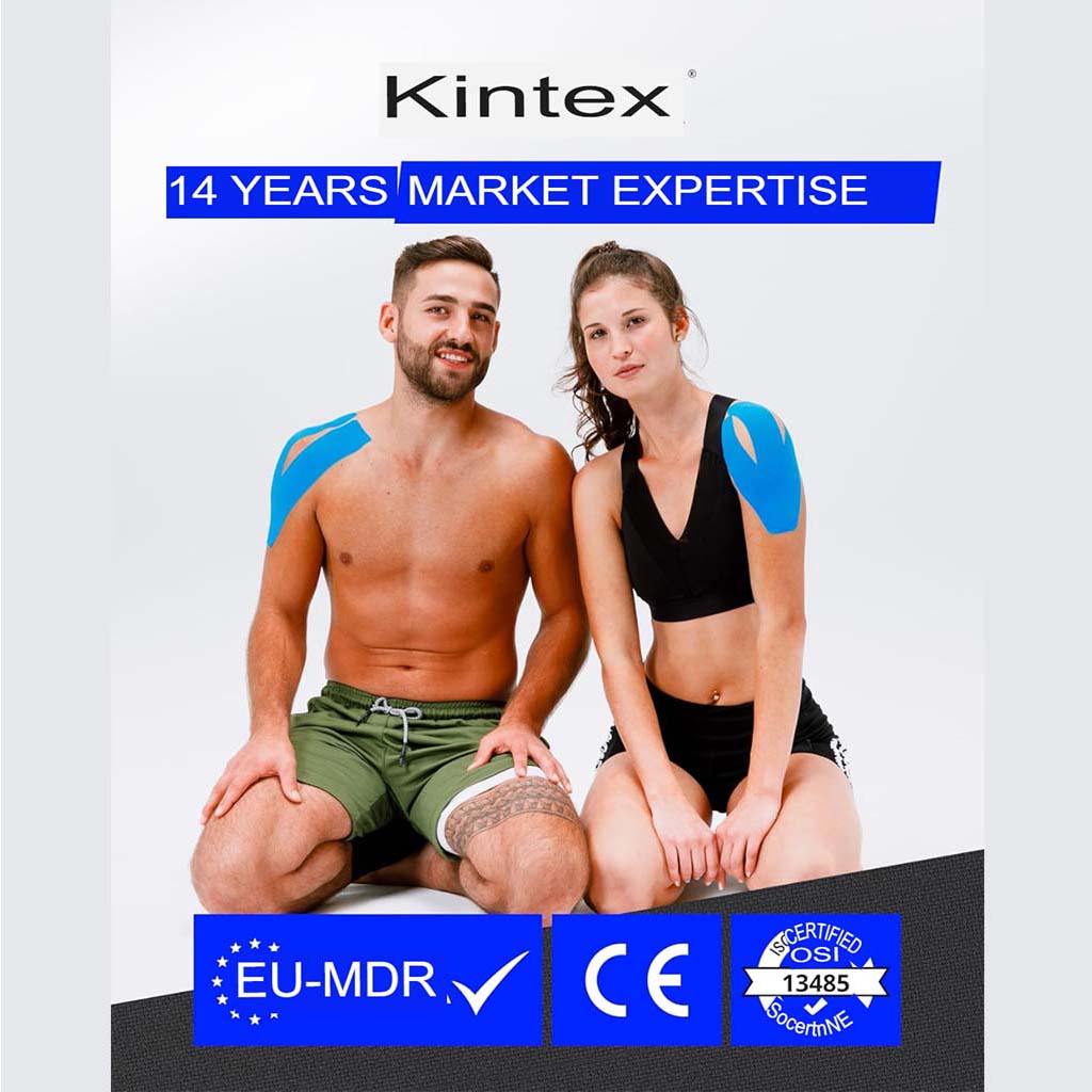 Kintex Kinesiology Classic Tape For Pain Relief - Beige Color, Size - 5 * 500 cm