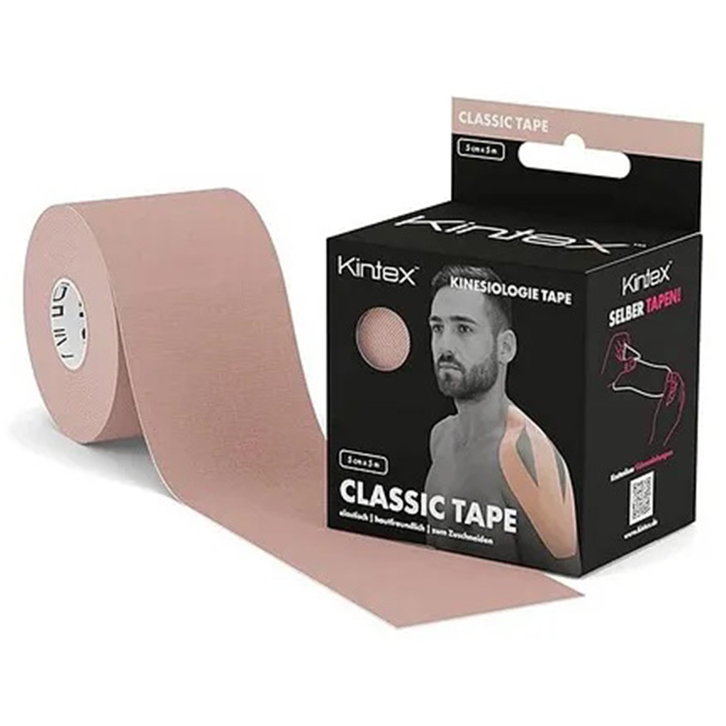 Kintex Kinesiology Classic Tape For Pain Relief - Beige Color, Size - 5 * 500 cm