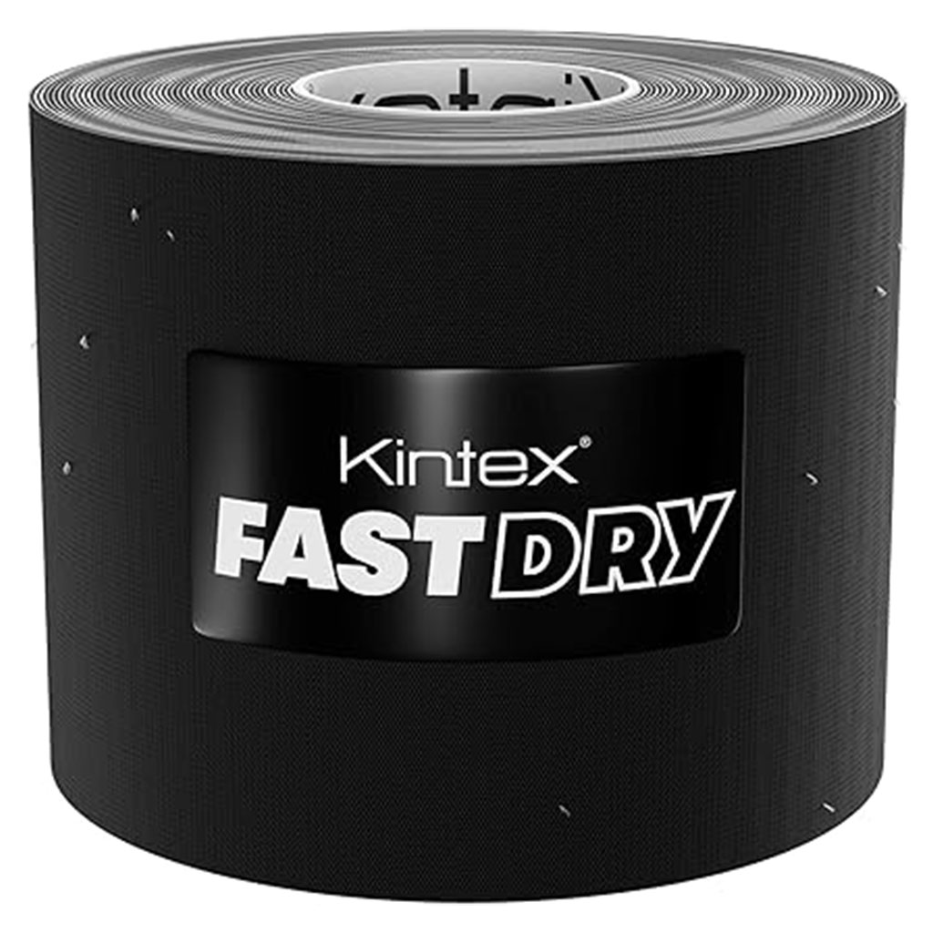 Kintex Kinesiology Fast Dry Tape For Pain Relief - Black Color, Size - 5 *500 cm