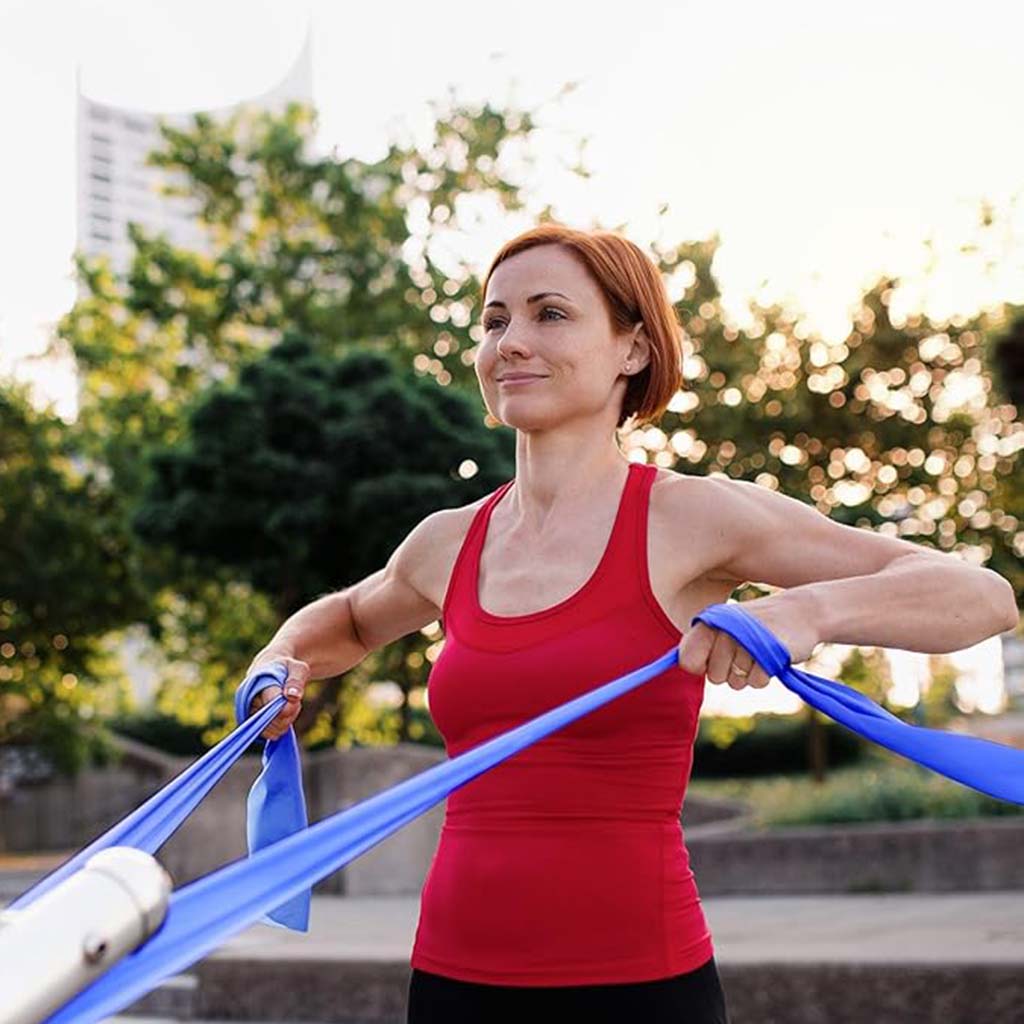 Kintex Fitness Elastic Band - Green Color, Size 15 * 250cm