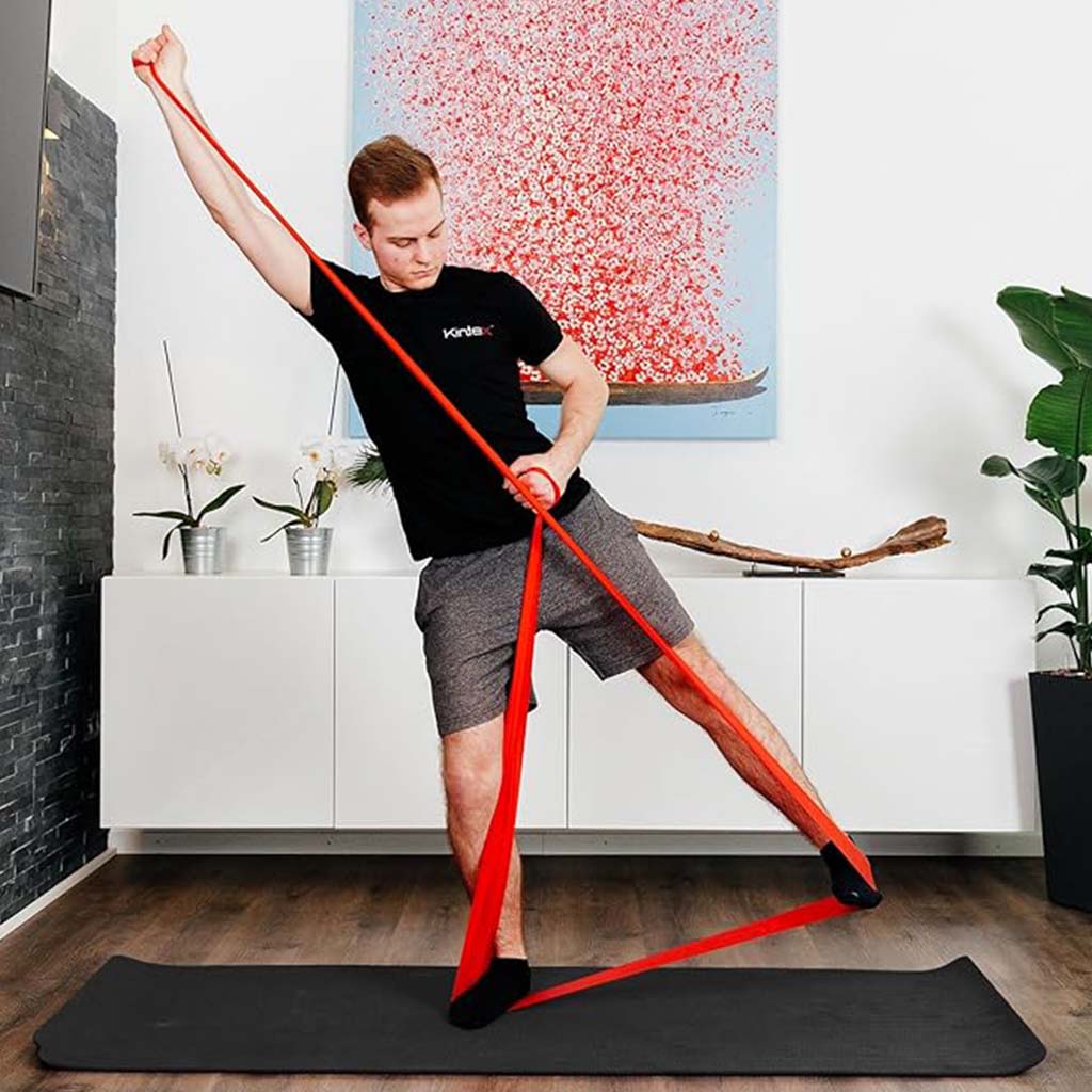 Kintex Fitness Elastic Band - Yellow Color, Size 15 * 250cm