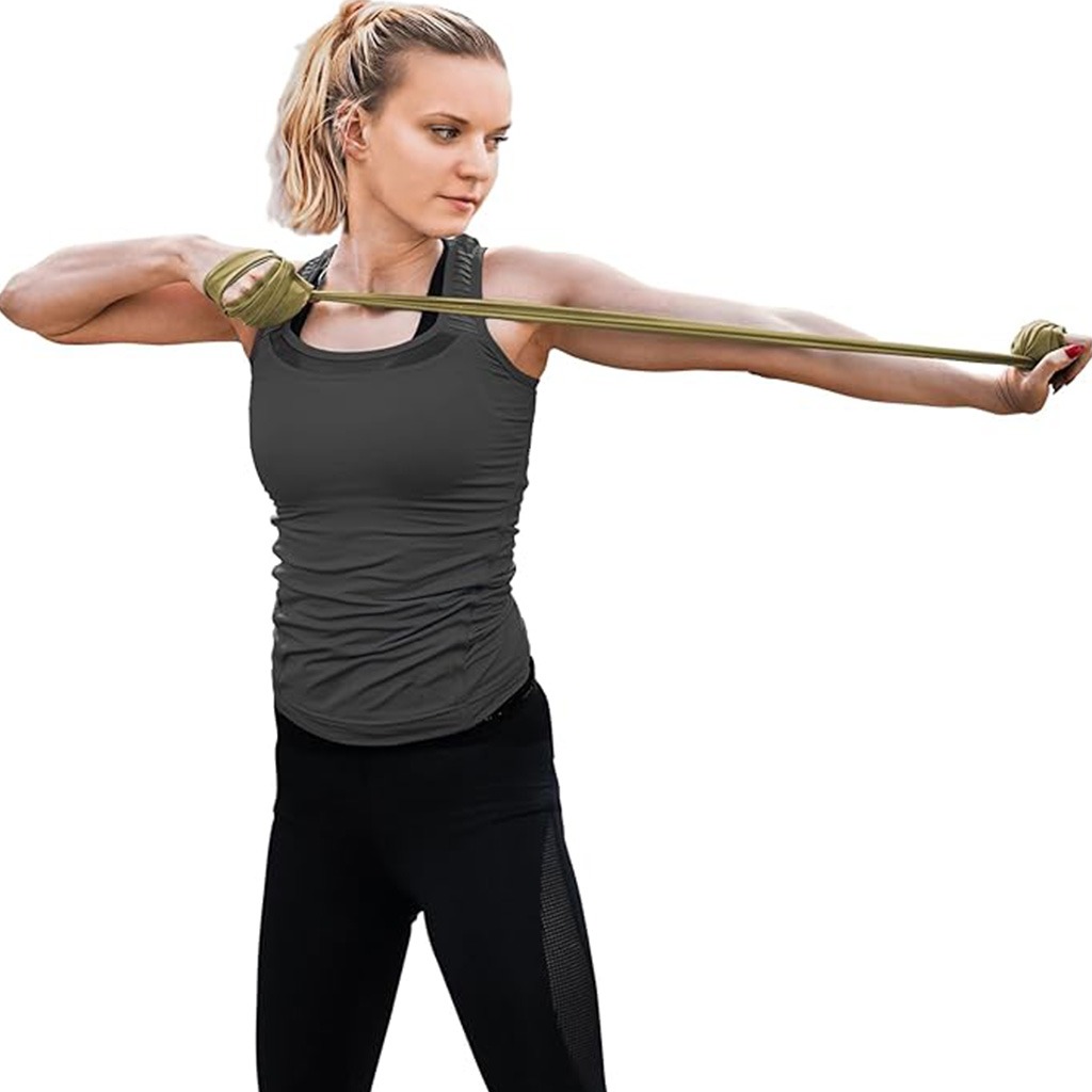 Kintex Fitness Elastic Band Roll 25m - Green Color