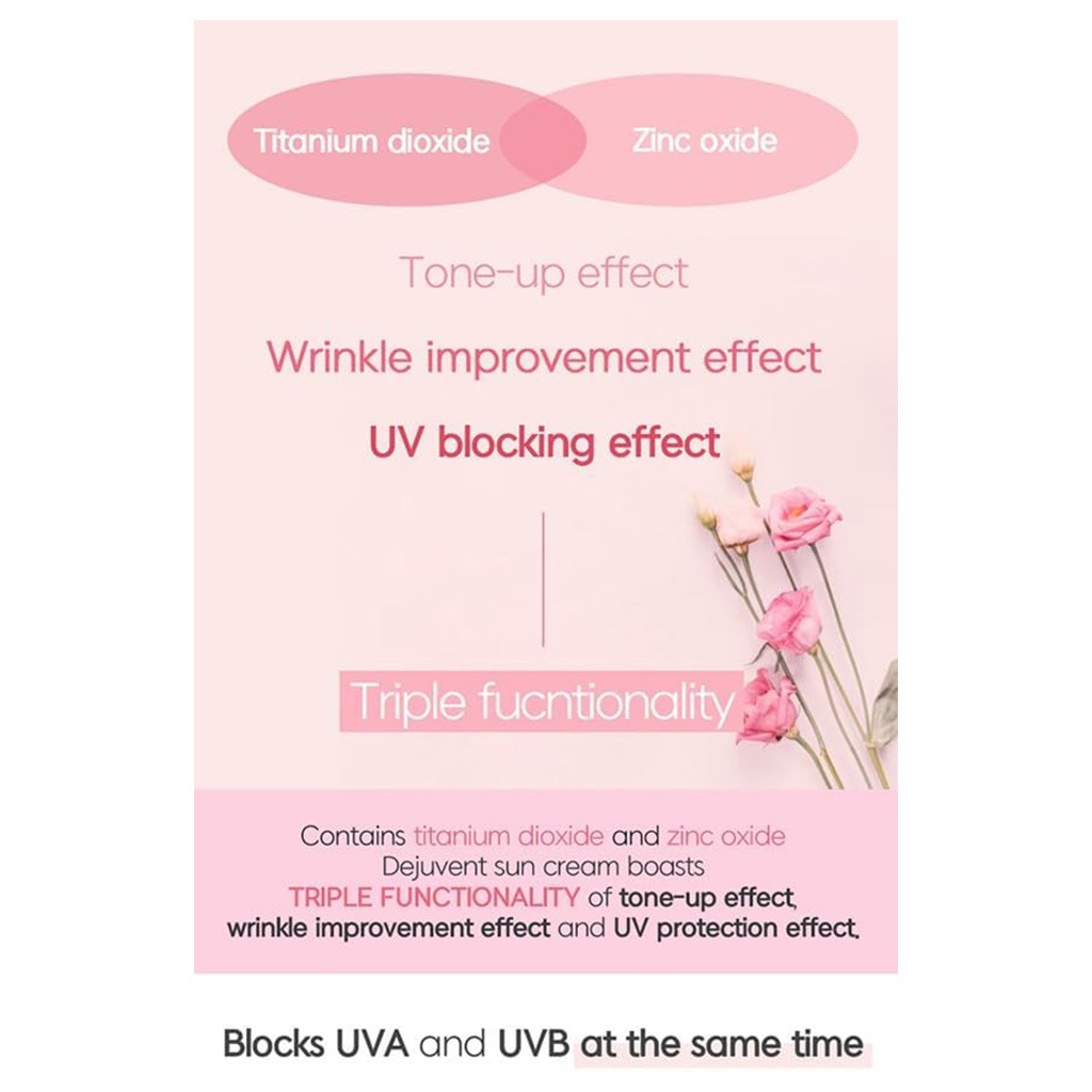 Dejuvent SPF50+ PA++++ UV Defense Tone Up Sun Cream 50g 