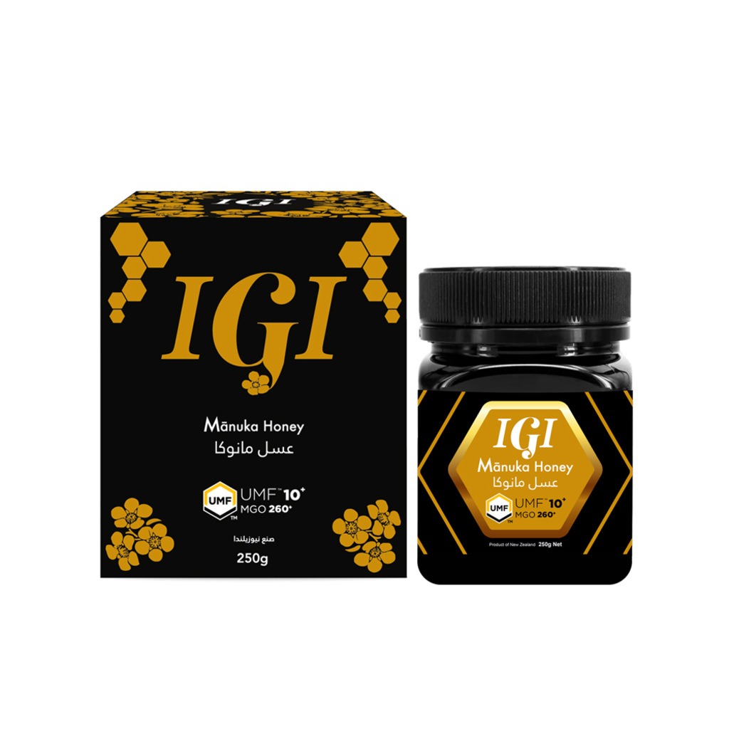 IGI Manuka Honey With MGO 260+ UMF 10+, 250g 