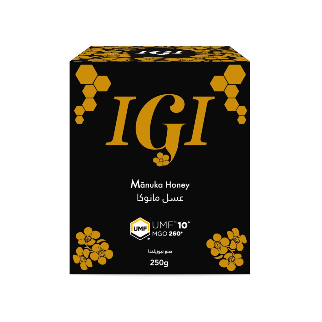 IGI Manuka Honey With MGO 260+ UMF 10+, 250g 