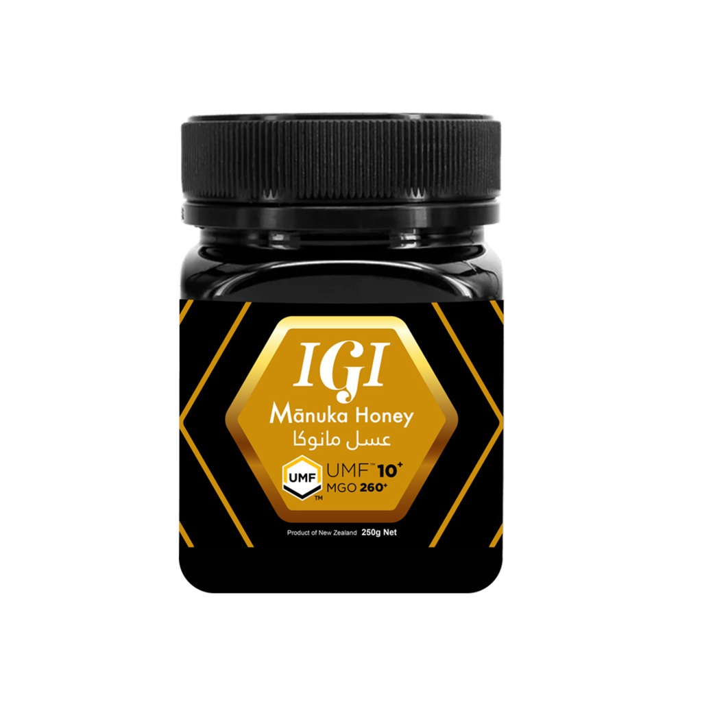 IGI Manuka Honey With MGO 260+ UMF 10+, 250g 