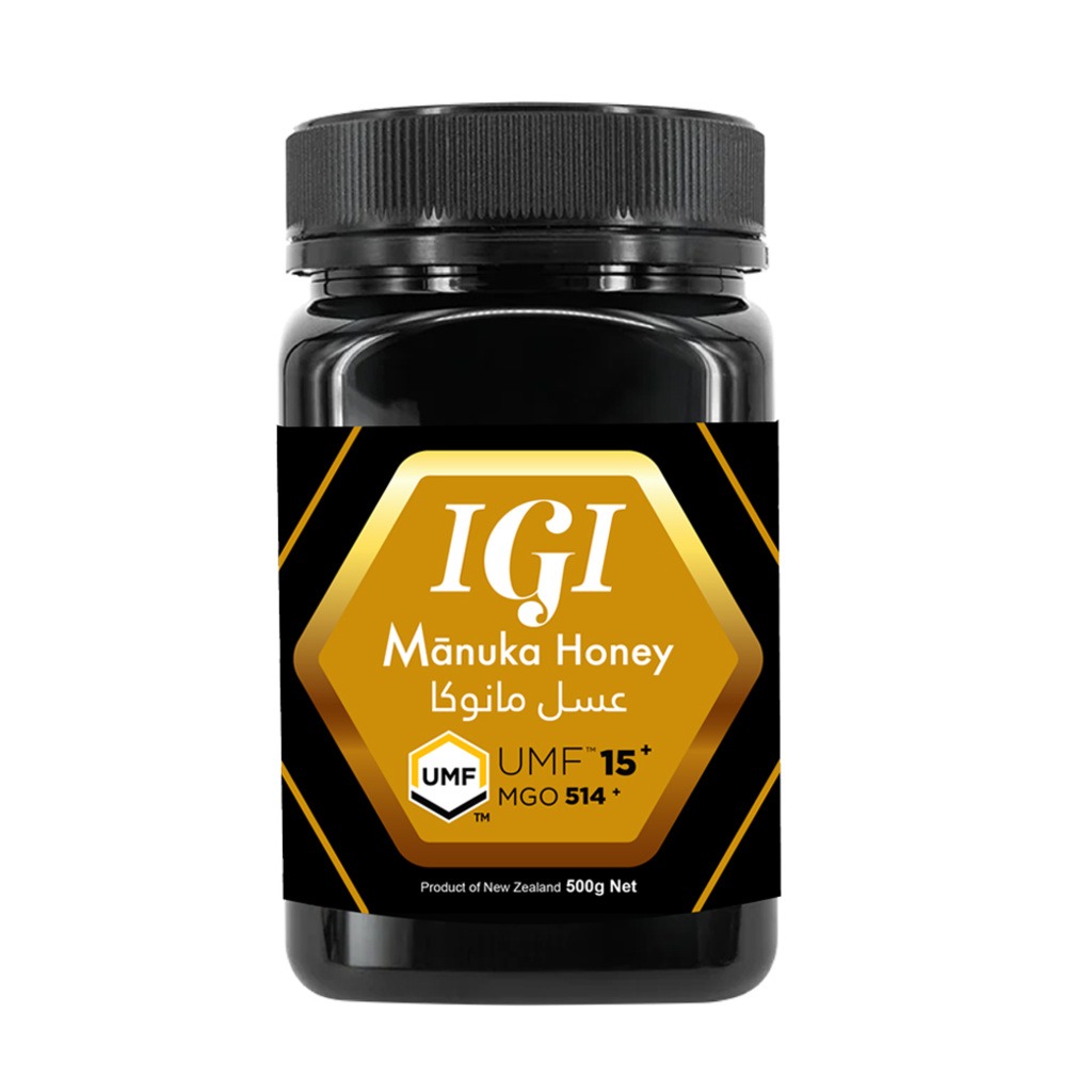IGI Manuka Honey With MGO 514+ UMF15+, 500g