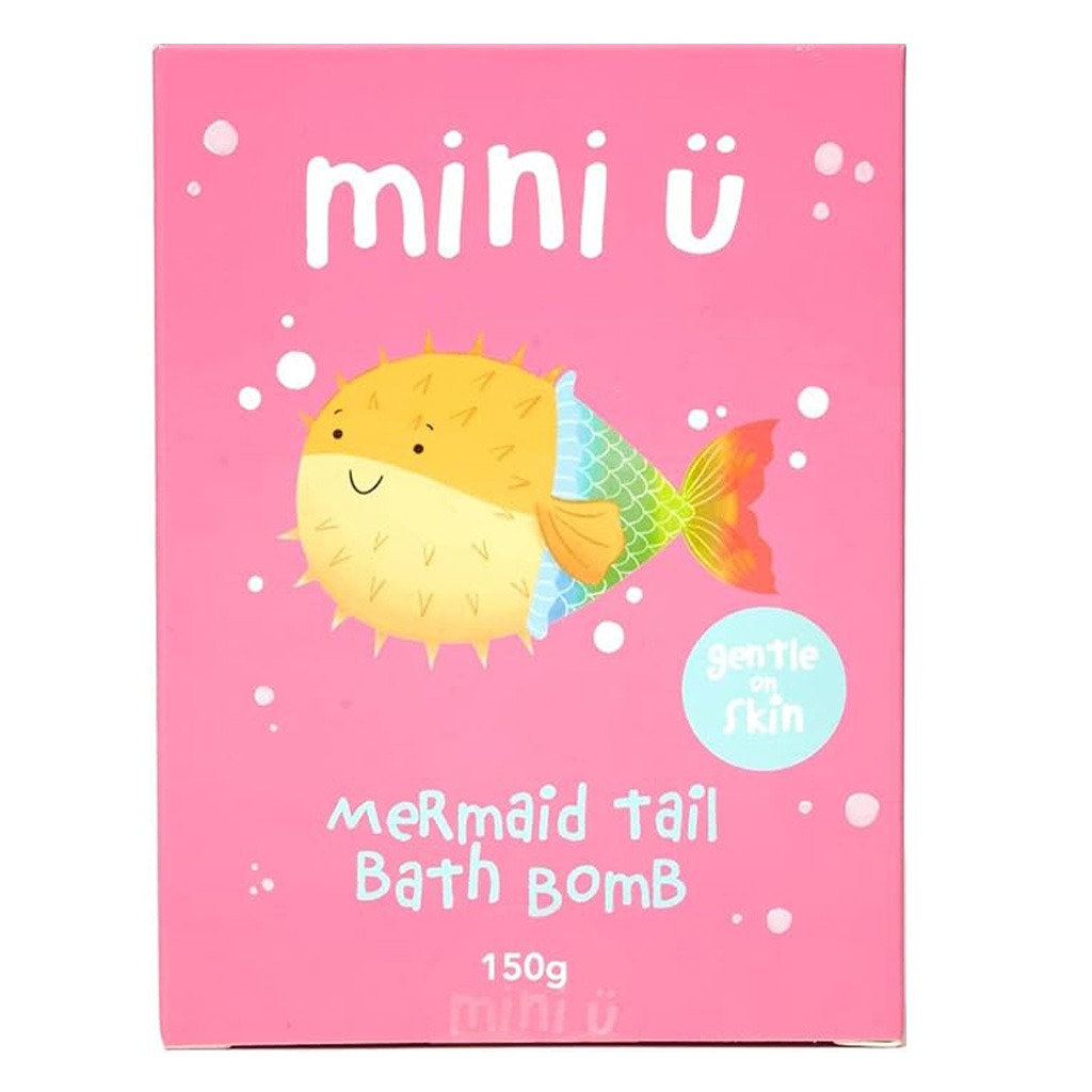 Mini U Mermaid Tail Baby Bath Bomb 150g 
