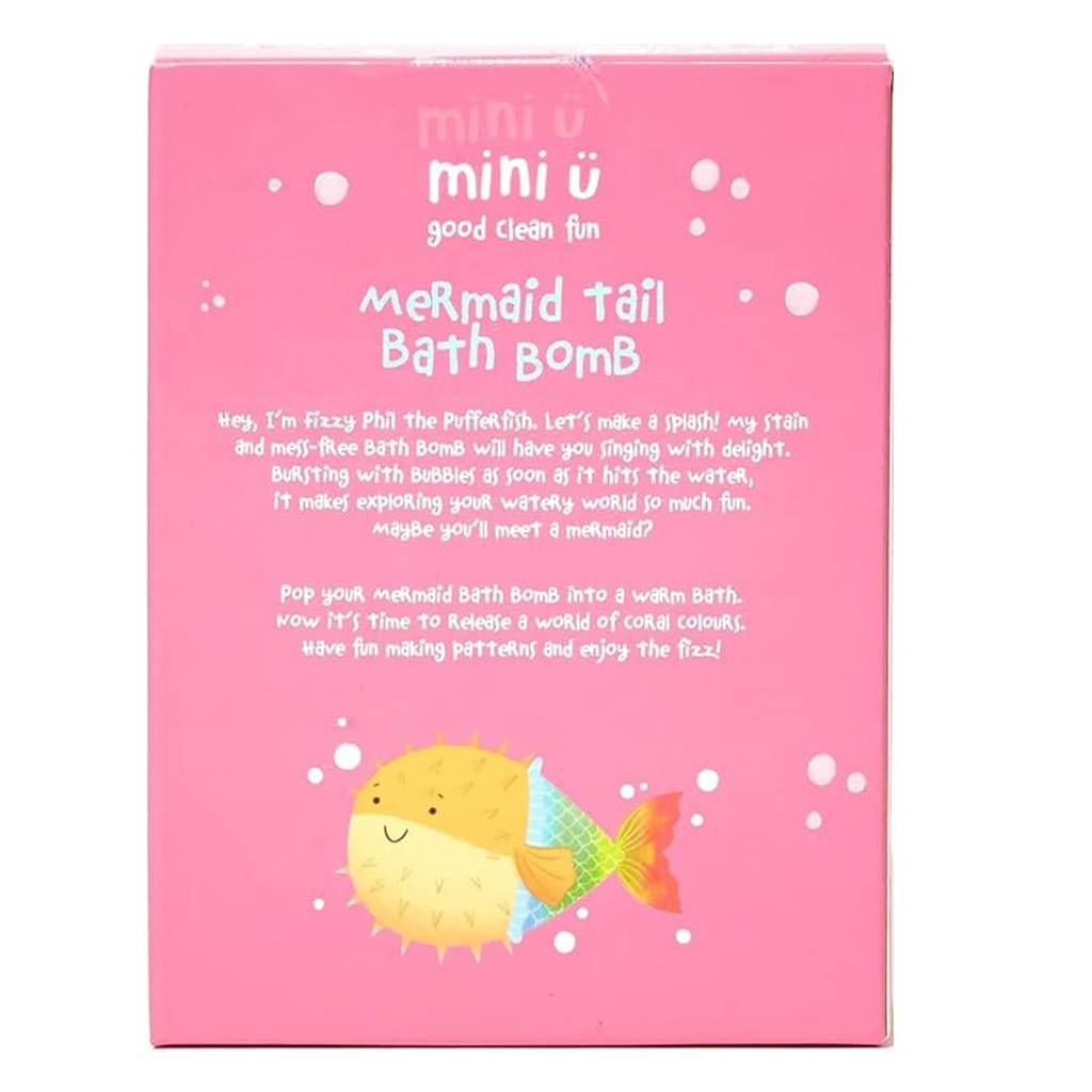 Mini U Mermaid Tail Baby Bath Bomb 150g 