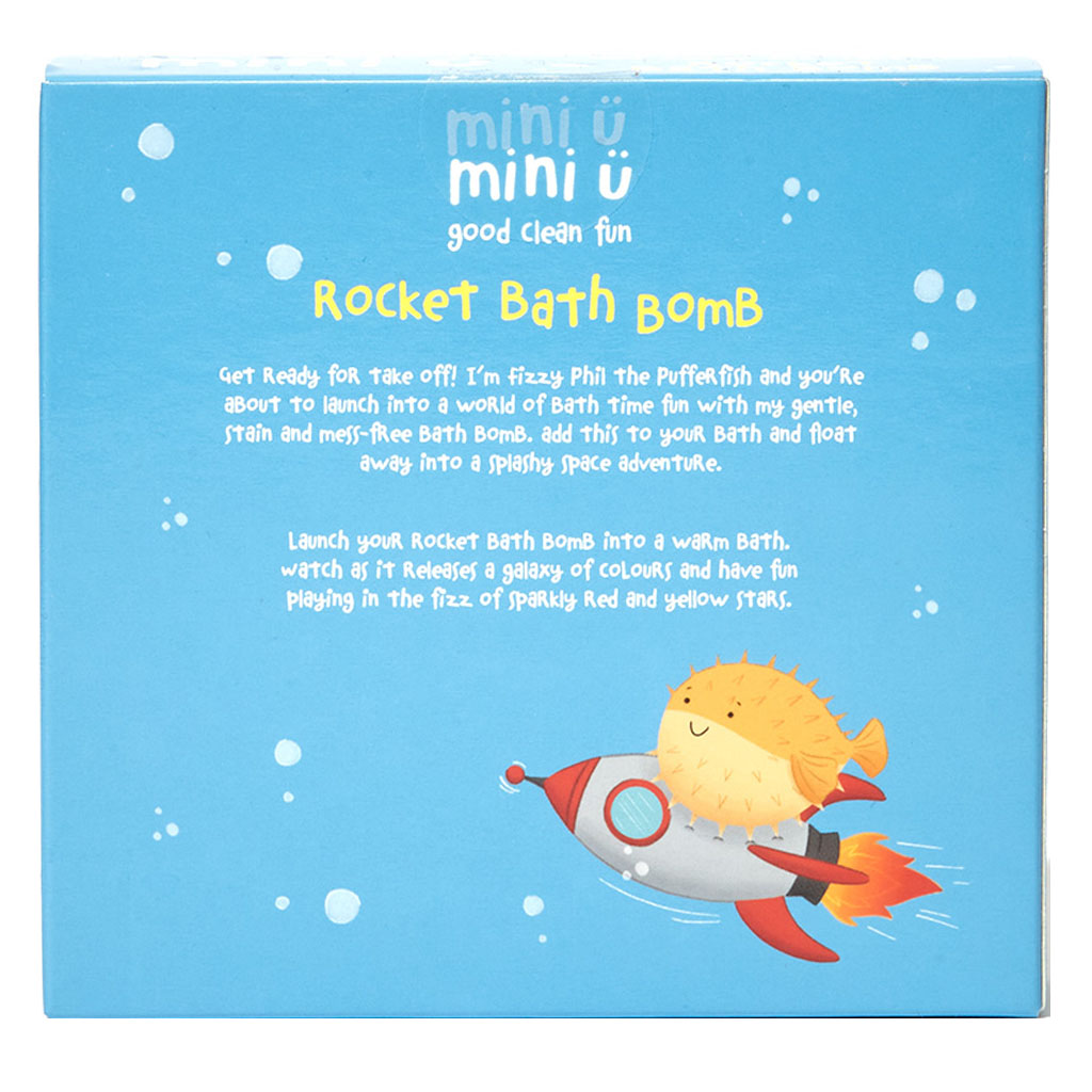 Mini U Rocket Baby Bath Bomb 150g