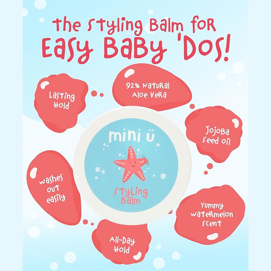 Mini U Baby Hair Styling Balm 100ml