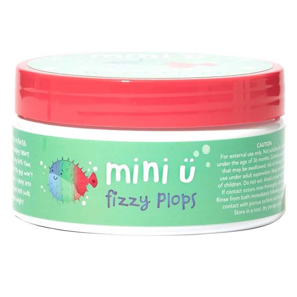 Mini U Bath Fizzy Plops For 3+ Years Kids, Pack of 40’s 