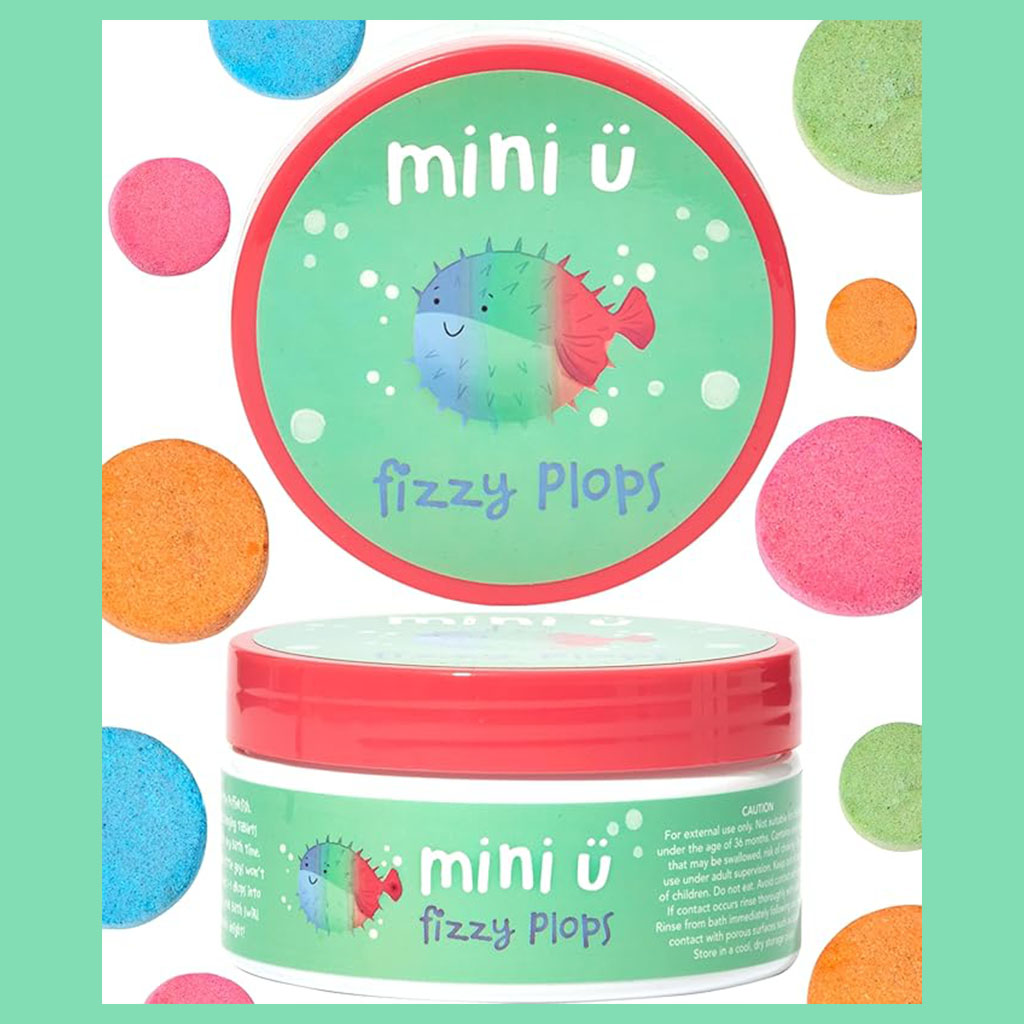Mini U Bath Fizzy Plops For 3+ Years Kids, Pack of 40’s 