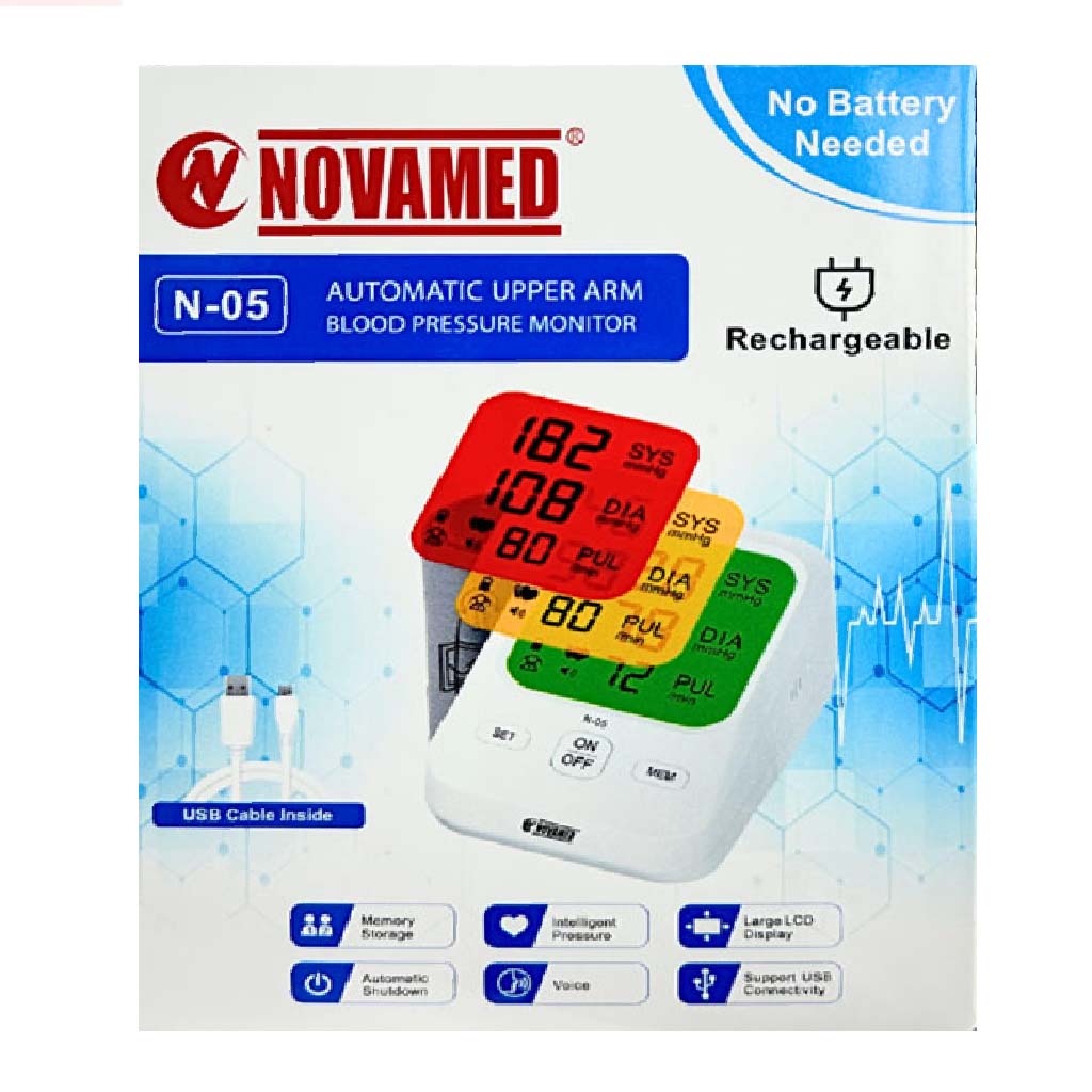 Novamed Automatic Upper Arm Blood Pressure Monitor N-05