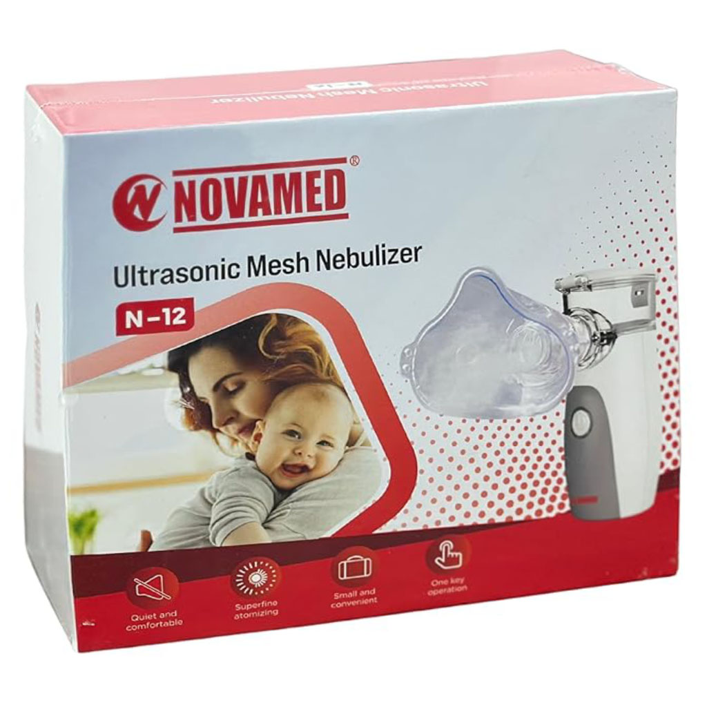 Novamed Ultrasonic Mesh Nebulizer N-12 For Respiratory Care 