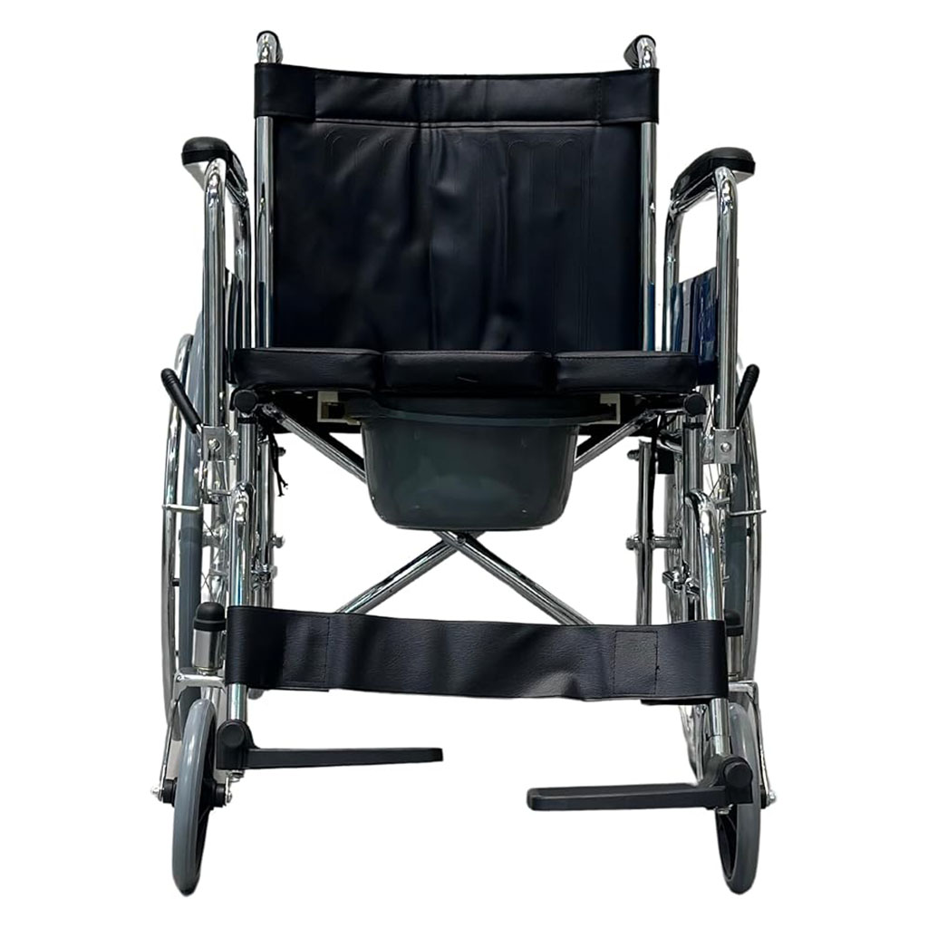 Novamed Commode Wheelchair With U Heavy Duty 681U-51