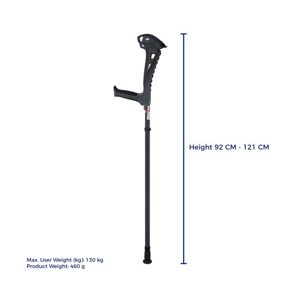 Novamed Elbow Crutches 933L, Size - Large 