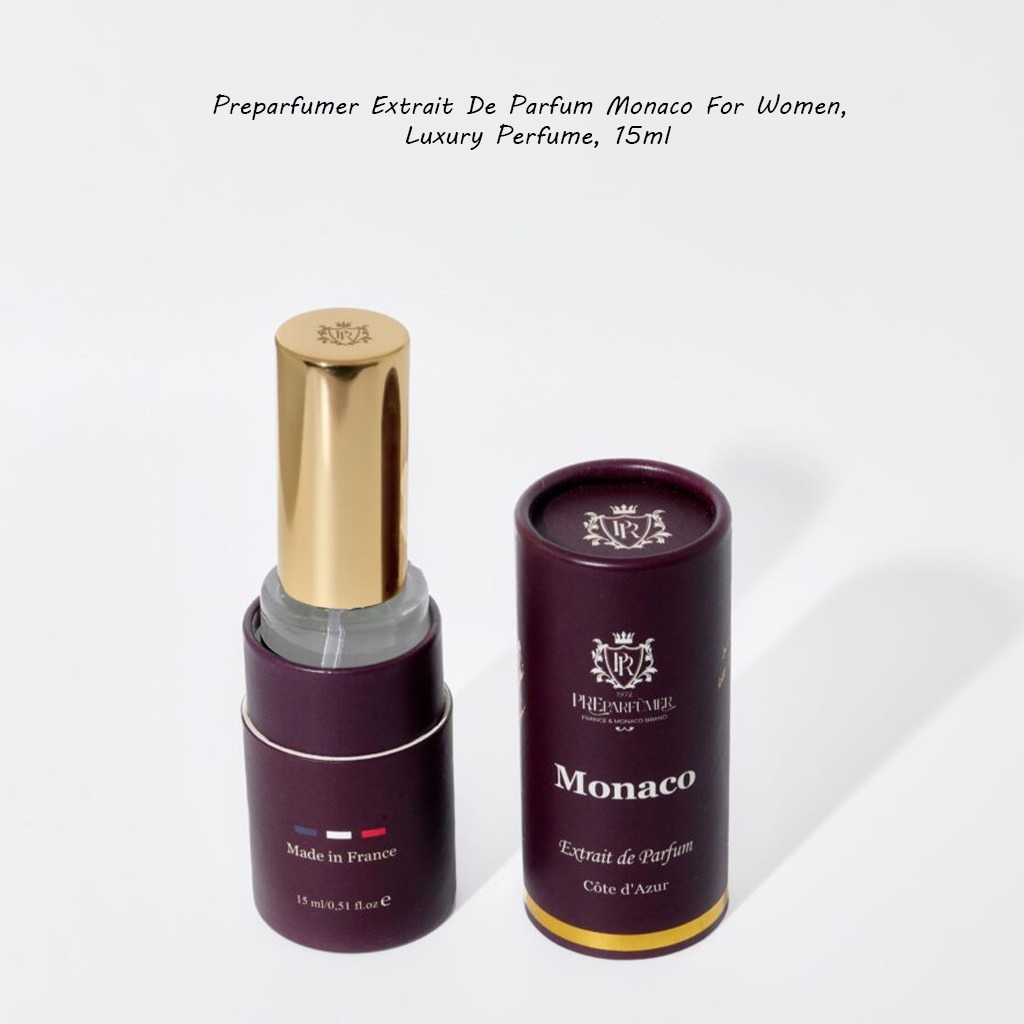 Preparfumer Monaco Perfume - Woody Spicy Luxury Fragrance 15ml