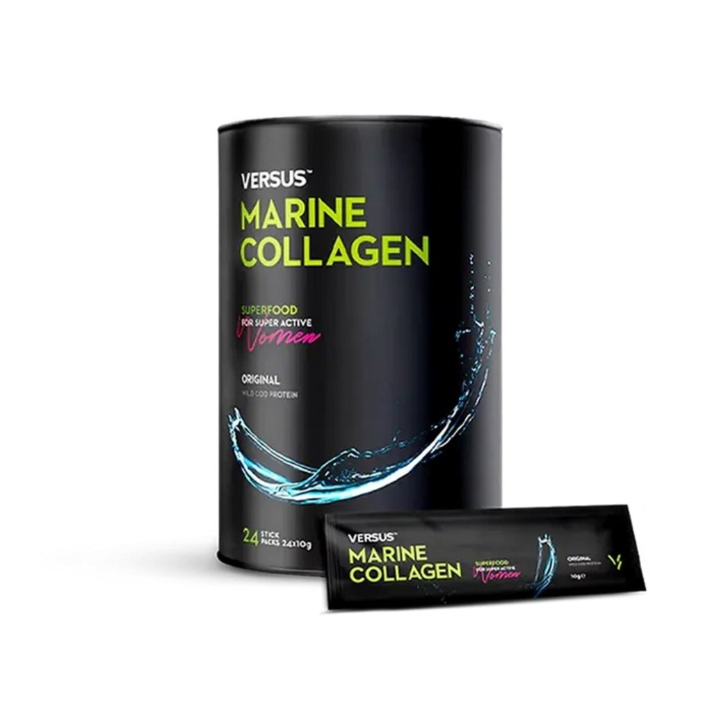 Versus Marine Collagen Powder For Women's Skin & Joint Support, Pack of 24’s