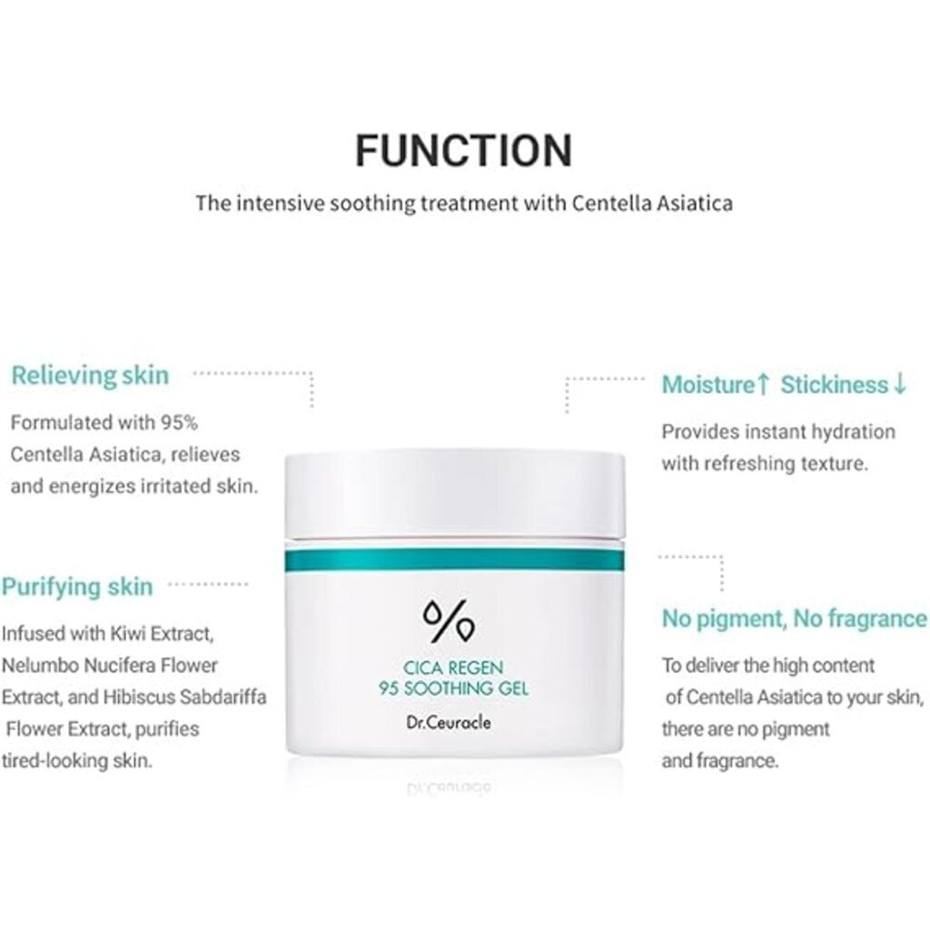 Dr. Ceuracle Cica Regen 95 Soothing Face Gel 110g