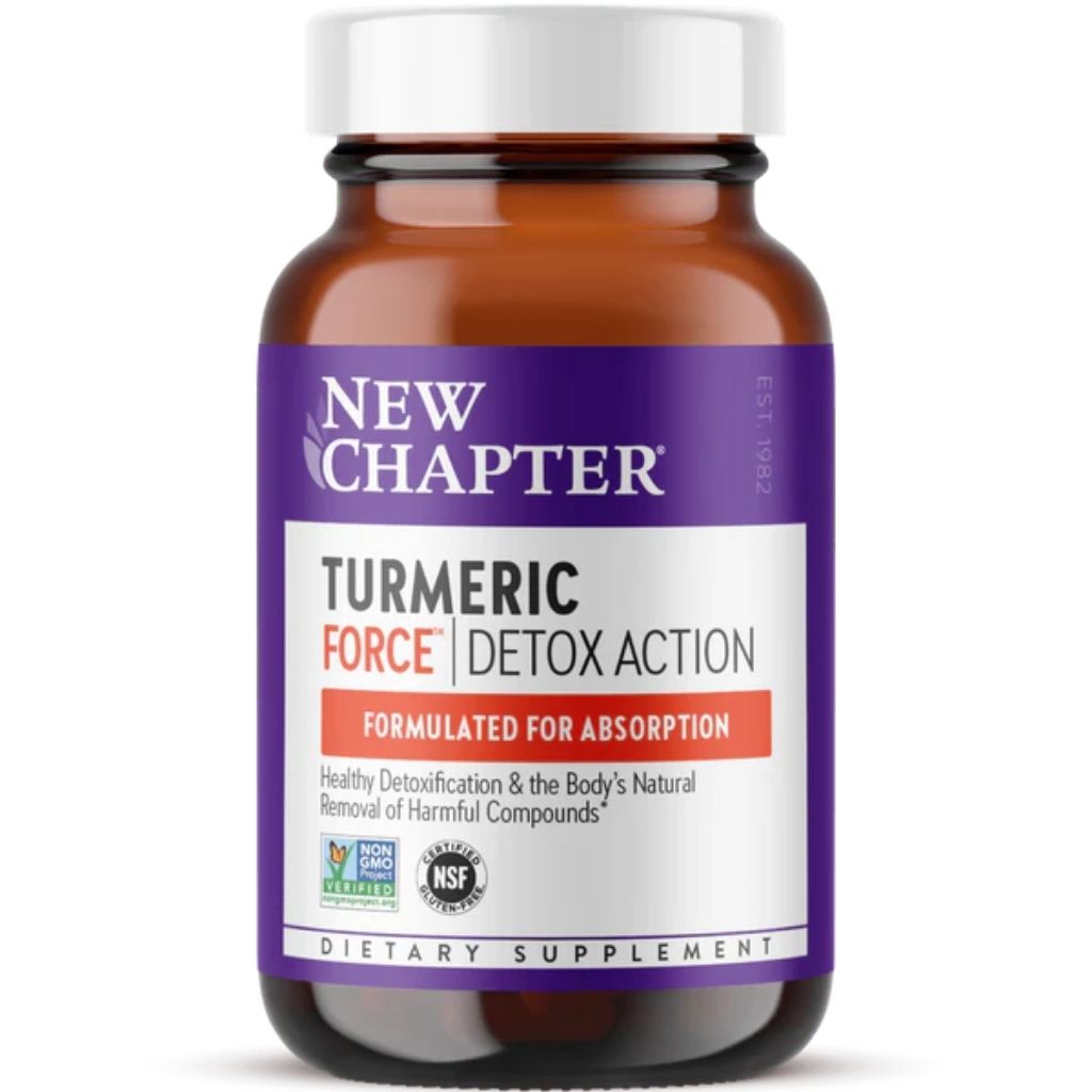 New Chapter Turmeric Force Supplement Capsules, Pack of 30's