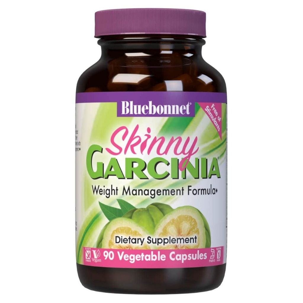Bluebonnet Skinny Garcinia Weight Management Supplement Capsules, Pack of 90's