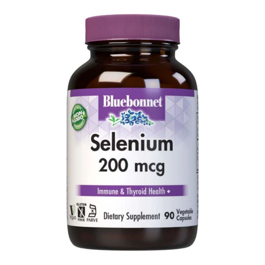 Bluebonnet Selenium 200mcg Supplement Capsules, Pack of 90's