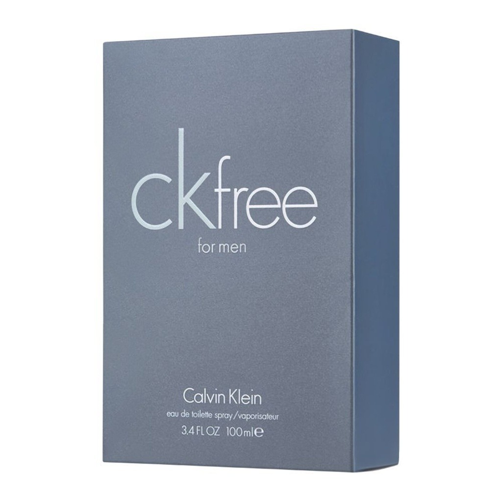 Calvin Klein Free Eau De Toilette For Men  - Woody Luxury Fragrance 100ml