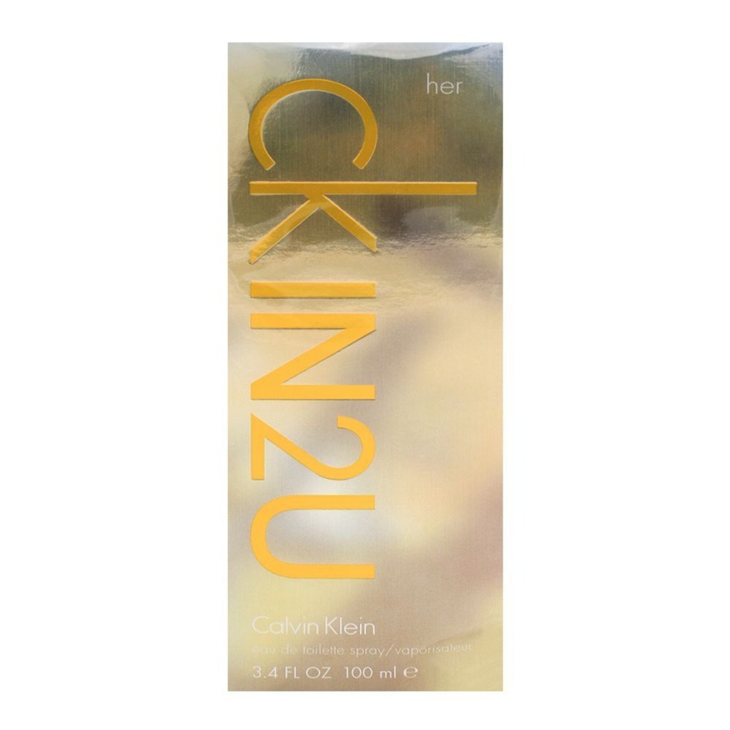 Calvin Klein In 2 U Eau De Toilette For Women - Fresh Luxury Fragrance 100ml