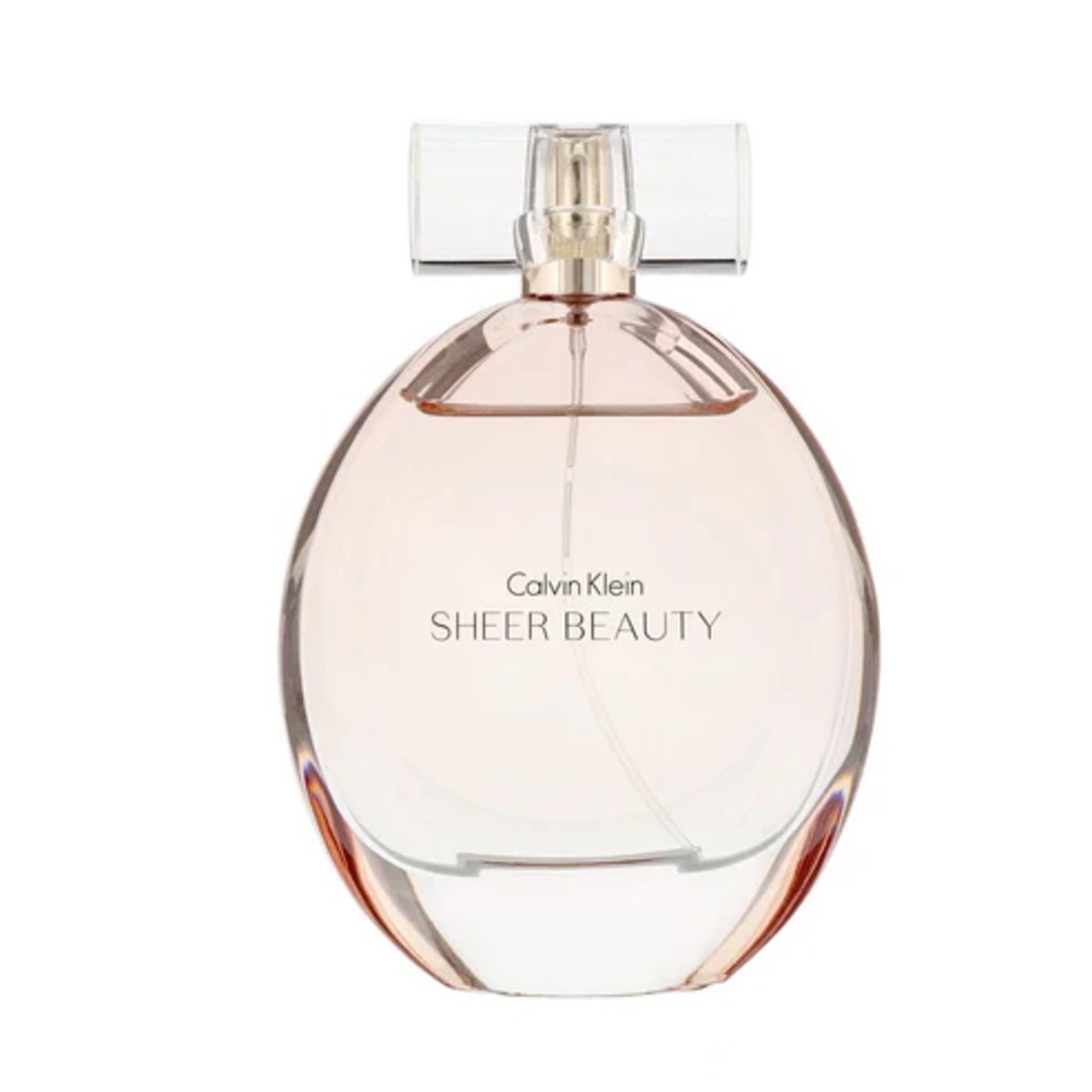 Calvin Klein Sheer Beauty Eau De Toilette For Women - Floral Fruity Luxury Fragrance 100ml