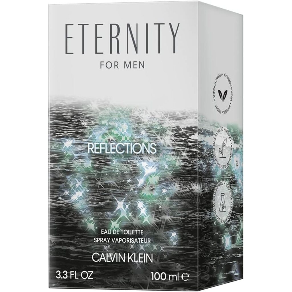 Calvin Klein Eternity Reflections Eau De Toilette For Men - Woody Luxury Fragrance 100ml