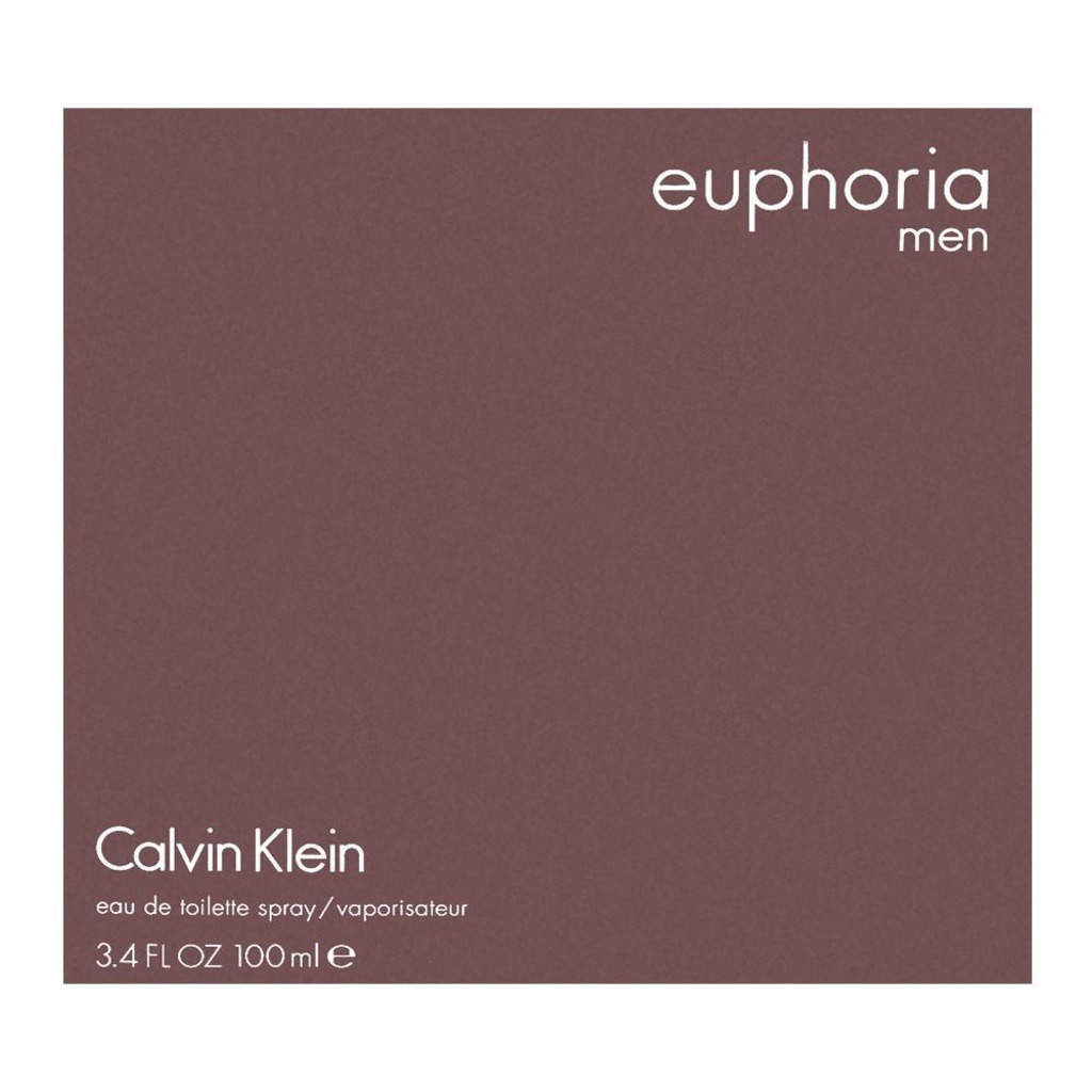 Calvin Klein Euphoria Eau De Toilette For Men - Woody Luxury Fragrance 100ml