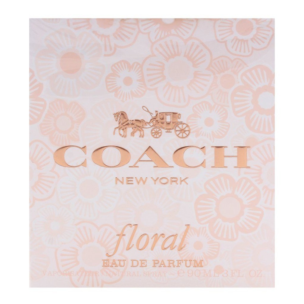 Coach Floral Eau De Parfum For Women - Floral Luxury Fragrance 90ml