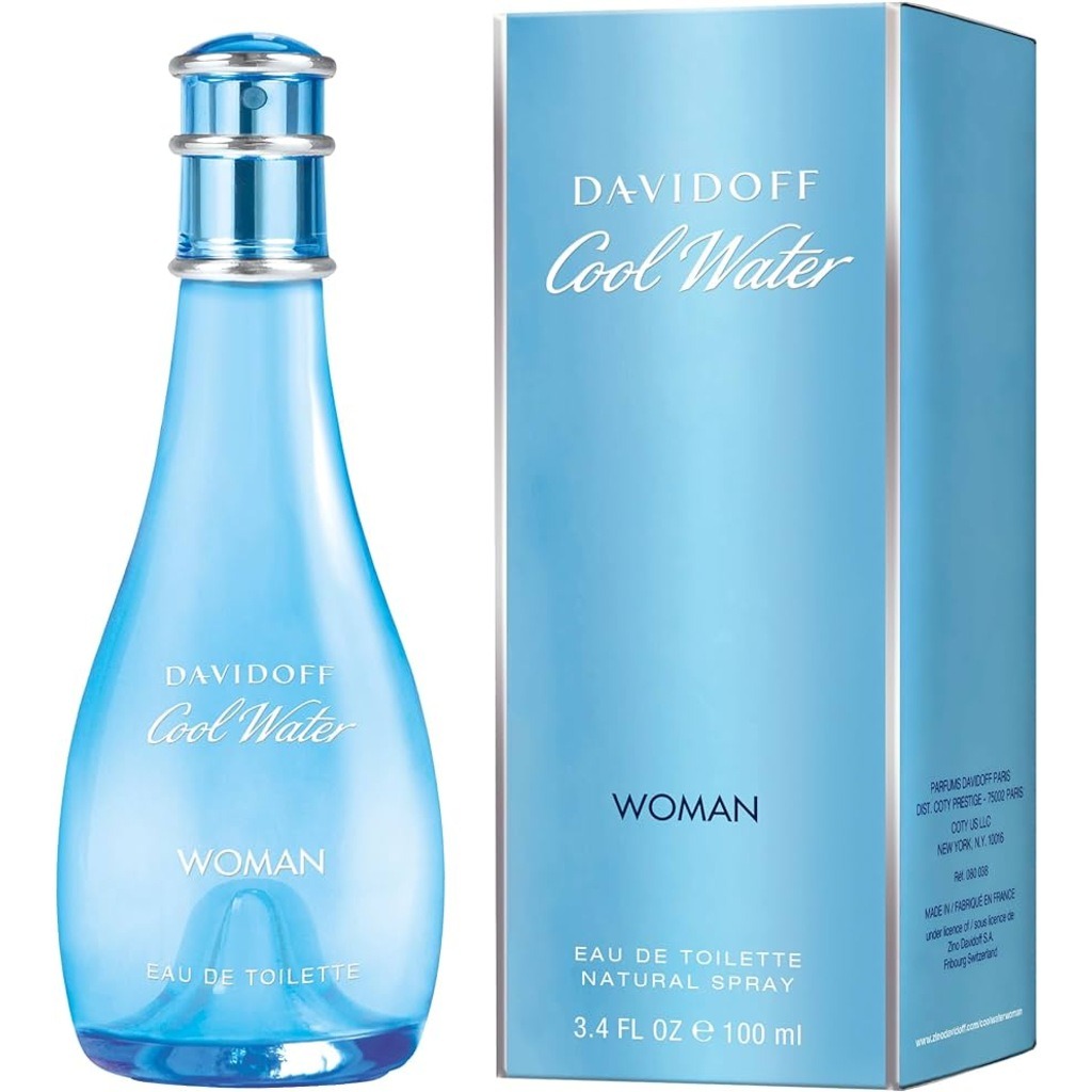 Davidoff Cool Water Woman Eau De Toilette For Women 100ml
