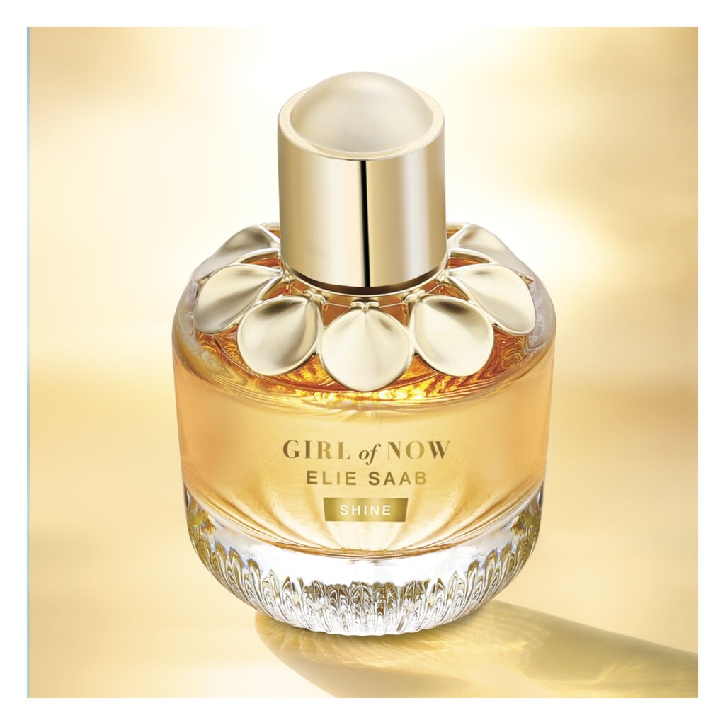 Elie Saab Girl Of Now Shine Eau De Parfum For Women - Floral Luxury Fragrance 90ml