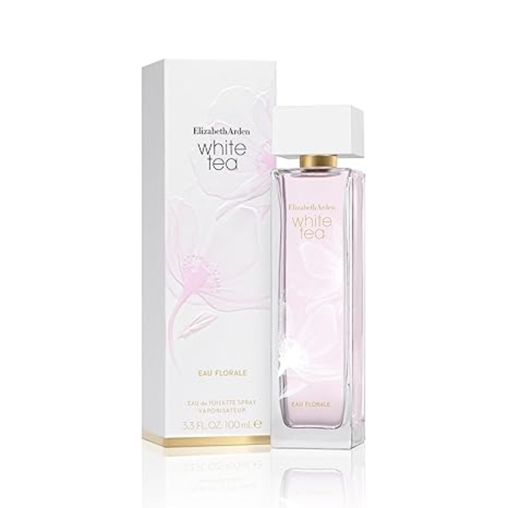 Elizabeth Arden White Tea Eau Florale Eau De Toilette For Women - Floral Luxury Fragrance 100ml