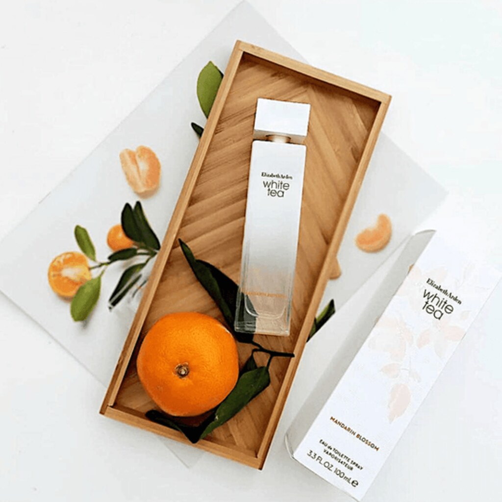 Elizabeth Arden White Tea Mandarin Blossom Eau De Toilette For Women - Floral Luxury Fragrance 100ml