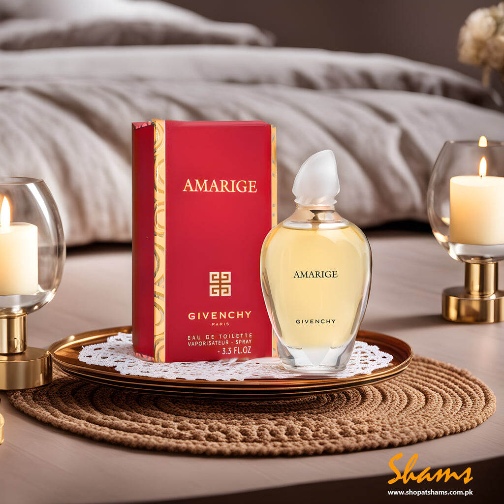 Givenchy Amarige Eau De Toilette For Women - Rich Floral Fragrance 100ml