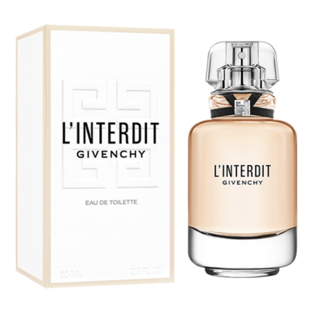 Givenchy L'Interdit Eau De Toilette For Women - Floral Fragrance 80ml 