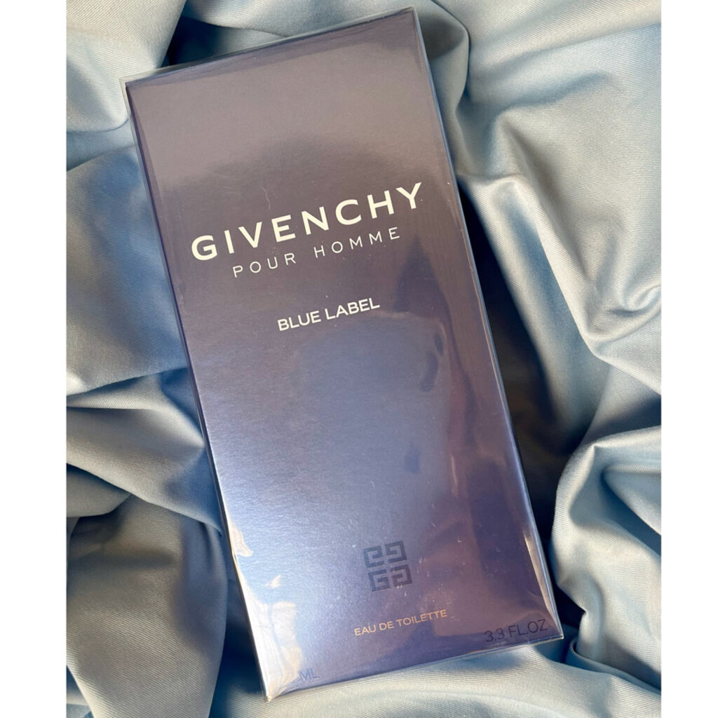 Givenchy Pour Homme Blue Label Eau De Toilette For Men - Woody Spicy Fragrance 100ml 